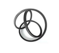 Courroie Courroies Trapézoïdales Crantées Section BX 17mm X 11mm Courroie D'entraînement Caoutchouc Triangle Transmission Puissance D'équilibreuse de Roue(17X787Li)