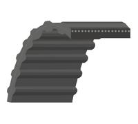 Courroie crantée double denture 5/8"" L: 66""1/2 adaptable JOHN DEERE pour machines X300 et X304 avec carters de coupe de 48"" et 42"" e