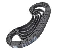 Courroie crantée HTD 3M | Courroie Lp=450 453~507 largeur 6-30mm caoutchouc(483-3M-(161 Teeth),5PCS_30MM)