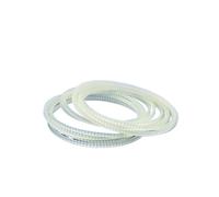 Courroie Crantée pour FR-900 Bande Machine Scellage Continu 10 Pièces/lot 410mm 420mm 428mm 600mm 630mm 660mm Courroie D'engrenage Courroie Dentée Pièce Rechange Courroie Moteur(428)