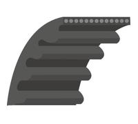 Courroie crantée simple denture adaptable EINHELL, IKRA, MOGATEC pour machines 5M295-12, ELV1500