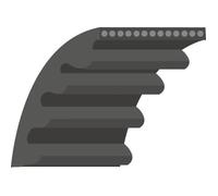 Courroie crantée simple denture adaptable HUSQVARNA