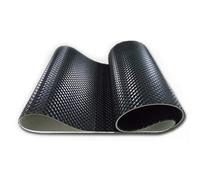 Courroie d'alimentation légère en PVC pour usage commercial 0,1 x 1 m Courroie de transport robuste pour entrepôts et usines Système de poulie à godet Solution de convoyeur