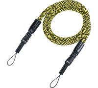 Courroie d'appareil photo Hama Braid 120, noire/jaune