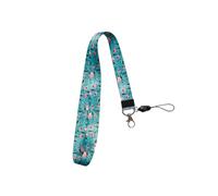 Courroie de Cou de Lanière Avec la Qualité, l'impression Recto-verso en Couleur et Idéale Pour Les Clés de Badge D'identification Mobiles Mp3 USB Holder