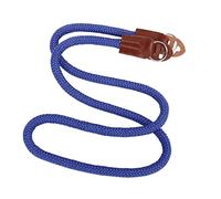Courroie de Cou pour Appareil Photo, Conception Cylindrique Unique, Ceinture d'épaule pour Appareil Photo, Joint en Peau de Vache pour Le Camping en Plein Air (Bleu)