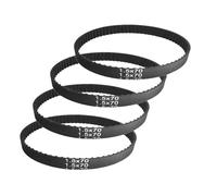 Courroie De Distribution 1.5 X 70en Caoutchouc 70 Dents Longueur 329.70mm Largeur 10mm Courroie Transmission Moto(4 pieces)