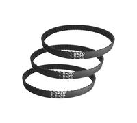 Courroie De Distribution 1.5 X 70en Caoutchouc 70 Dents Longueur 329.70mm Largeur 10mm Courroie Transmission Moto(3 pieces)