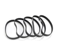 Courroie de distribution 198XL/200XL/202XL/204XL/206XL, poulie de distribution en caoutchouc, largeur 10mm, boucle fermée, courroie de transmission dentée, pas de 5,08mm(204XL teeth 102,5PCS_10MM)