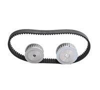 Courroie de distribution 2GT LP = 436 440 444 460 466 468 480 484 488, courroies en caoutchouc, largeur de Transmission 3-15mm, 1 pièce(466mm,1PC_2GT-9MM)