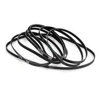 Courroie de distribution 320XL/322XL/326XL/330XL, poulie de distribution en caoutchouc, largeur 10mm, boucle fermée, pas de courroie de transmission dentée 5.08mm(322XL teeth 161,5PCS_10MM)