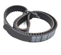 Courroie de distribution 3GT Lp=432 444 447 450 453 456 459 462 471 480 486 489 495 501-525 Largeur 15 mm Caoutchouc Lot de 5(513-3GT-(171 Teeth))