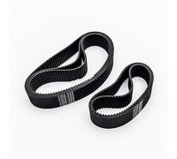 Courroie de Distribution 5 Pièces 2MGT 2GT Largeur De Ceinture 6/10/15mm Caoutchouc Boucle Fermée Périmètre 140 142 144 150 160 180 200 202 220 300 400mm Courroies de Transmission Moto(15mm,160mm)