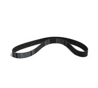 Courroie de distribution, Courroie de type T5 T5-240/245/260/280/300, courroie en caoutchouc noir, largeur : 10/15/20/25/30/35/40/45/50 mm, poulie transmission(T5-260 52T,25mm)