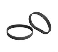 Courroie de distribution de rechange pour aspirateurs Bosch Gho 18 V-li Gho 14,4 Gho 1500 Gho 100 Gho 15 à 82 Gho de 16 à 82 Floorhead - Lot de 2 courroies d'entraînement en caoutchouc (pièce n°