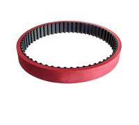 Courroie de distribution de type L 330L-424L, pas de 9.525mm, caoutchouc rouge for Machine d'emballage, traction de Film(348L(93teeth),15mm)