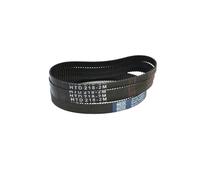 Courroie de distribution en caoutchouc à boucle fermée HTD 2M Largeur 4/6/10/15 mm Longueur 118 120 126 130 136 142 158 crantée d'entraînement 2M-120 2M-142(2M-158mm,1PC_10MM)