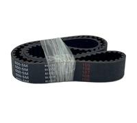 Courroie de distribution en caoutchouc à boucle fermée HTD5M, largeur 10 à 40 mm, périmètre 2 100 à 4 260 mm, courroie de transmission synchrone pour machines industrielles.(5M-3255mm,1 PIECE_30MM)