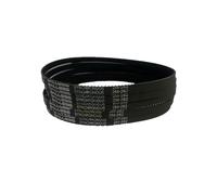 Courroie de distribution en caoutchouc HTD 2M, longueur 310 312 318 320 322mm, largeur 4/5/6/10/15mm(2M-322mm (161teeth),1PC_15MM)