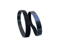 Courroie De Distribution En Caoutchouc HTD 3/M Longueur 303 306 309 312 315 318 321 324 327 330 333 336mm, Largeur 6/9/10mm Courroie De Transmission(306mm-3/M-102 Teeth,10mm)