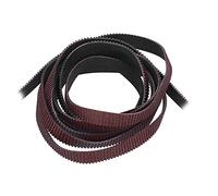 Courroie de distribution en caoutchouc, poulie dentée, courroie de transmission synchrone 2GT 9RF 2M, haute résistance, résistante à la chaleur pour machines d'emballage