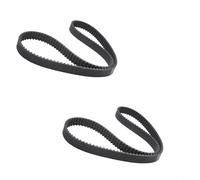 Courroie de distribution en caoutchouc pour tondeuse à gazon 162XL - Courroie d'entraînement synchrone résistante à l'usure - Noyau flexible - Profil de dent précis - Mouvement fiable - Compatible