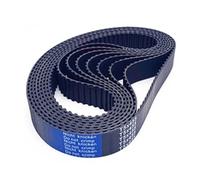 Courroie de distribution en caoutchouc T5 à boucle fermée, largeur: 10/15/20/25mm, périmètre: 400/410/420-705mm, pas: 5mm, denture trapézoïdale. Courroie synchrone(T5-705mm,1 PIECE_15MM)