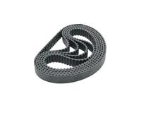 Courroie de distribution HTD 2M Courroie en caoutchouc à boucle fermée 2M Largeur 4/6/10/15 mm Longueur 118 120 126 130 136 142 158 mm Courroie dentée d'entraînement 2M HTD2M(126mm,1PCS_15MM)