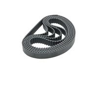 Courroie de distribution HTD 2M, courroie en caoutchouc à boucle fermée, largeur 4/6mm, longueur 118 120 126 130mm, courroie dentée d'entraînement 2M HTD2M(118mm,3PCS_4MM)