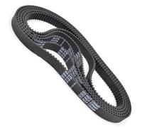 Courroie de distribution HTD 3.0M Lp= 366 369 372 375 Largeur 6-30 mm Caoutchouc 2 pièces(375-3.0M-(125 Teeth),2PCS_15MM)