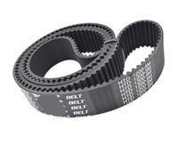 Courroie de distribution HTD 5M Lp = 1140 1145 1150 1155 1160 1170 1175 1180 1210 1220 1225 1230 largeur 10/12mm caoutchouc(1170-5M-(234 Teeth),2PCS_10MM)