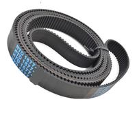 Courroie de distribution HTD3M Lp=1374 1401 1446 1464 1494 1500 1530 1569 1677-1875 Largeur 30 mm Caoutchouc 5 pièces(1638-(546 Teeth))