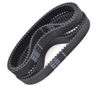 Courroie de distribution HTD3M Lp=210 225 228 231 234 237 240 243 246 249 252 255 258 261 264 267 Largeur 6-30 mm Caoutchouc 2 pièces(225(75 Teeth))