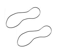 Courroie de distribution noire, 2 pièces/paquet GT2-6-1220MM, anneau en caoutchouc, ceinture de transmission synchrone fermée, courroie de transmission, partie imprimante 3D