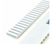Courroie de distribution ouverte à âme en acier, Courroie de distribution synchrone ouverte HTD5M-20 mm, pas de 5 mm, largeur 20 mm, lot de 10 mètres