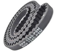 Courroie de distribution RPP8M P8M, Lp= 1224 1280 1352 1360 1400 1440 1600 2000 2800 3600, largeur 10-80 mm, caoutchouc, 1 pièce(1360-P8M-(170 Teeth))
