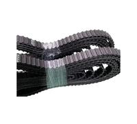 Courroie de distribution synchrone à denture double face, pas de 5,08 mm, denture trapézoïdale.(160DAXL-406.4mm,1PC_8MM)