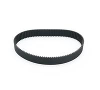 Courroie de distribution synchrone en caoutchouc 2GT, largeur 10 mm, longueur GT2, périmètre 204 mm-400 mm, 2 m, boucle fermée, pièces for imprimante 3D(358mm)