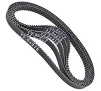 Courroie de distribution T2.5 Lp = 232.5-420mm 237.5 240 245 250 260 265 272.5 275 285 287.5 290-345 8mm 1 pièces(T2.5-355-(142 Teeth))