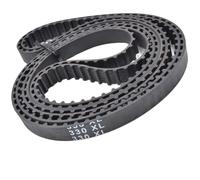 Courroie de distribution XL Lp = 330 332 334 336 338 340 342 344 346 358 360 362 364 368 370 largeur 5/6mm, 2 pièces, caoutchouc(356XL-(178 Teeth),2PCS_4.8MM(019))