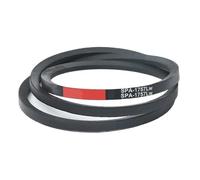 Courroie De Moteur Courroies Trapézoïdales 1557 1632 1682 1705 1750 1800 1882 1900 1956 2000 2057 2100mm Type SPA Courroie Transport À Trapézoïdale Courroies Transporteuses Entraînement Étroit(Lw 1857