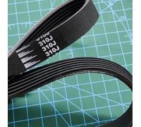 Courroie De Moteur Courroies Trapézoïdales Courroie D'entraînement Nervurée pour Tapis Roulant De Raboteuse 300J 320J 330J 340J 310J PJ787(300J,10 Ribbed)