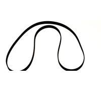 Courroie de platine Vintage Electronics pour Thorens TD-115, Noir, Numérique, RCA