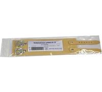 Courroie de poignet 18 2 boucles doublée cuir 1 pc