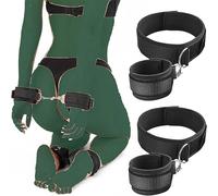Courroie de Poignet en Nylon Ajustable B-D-S-M Courroie de Cuisse décorative pour Le Yoga pour différentes Occasions D26-P328