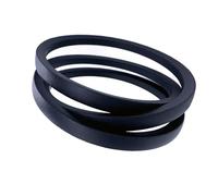 Courroie de pont de tondeuse à gazon de 1,6 cm x 330,2 cm compatible avec Goodyear 851300, numéro de référence B127, Dayco L5130 et Gates 69130