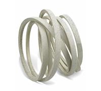 Courroie de pont pour Craftsman Simplicity 1736516 Murray Snapper 1736516YP, tondeuse à gazon, tracteur, courroie trapézoïdale fabriquée en Kevlar