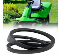 Courroie de rechange pour tondeuse à gazon 1,27 x 276,9 cm pour numéros de pièce 754-04045 et 954-04045, compatible avec Toro LX420 RZT-42 Troy-Bilt et Cub Cadet, caoutchouc noir