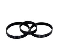 Courroie de synchronisation 2GT, largeur 6/10mm, GT2, boucle fermée, périmètre en caoutchouc 52mm ~ 166mm, 2M, courroie synchrone, pièces d'imprimante 3D(2GT-148mm,Width 10mm)