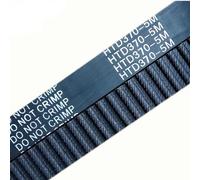Courroie De Synchronisation En Caoutchouc À Boucle Fermée, 370-5M-18 Dents 74 Longueur 370mm Largeur 18mm, Poulie 370 HTD 5M S5M, 2 Pièces/lot Courroie Trapézoïdale Multizone